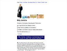 Tablet Screenshot of billyjenkins.com